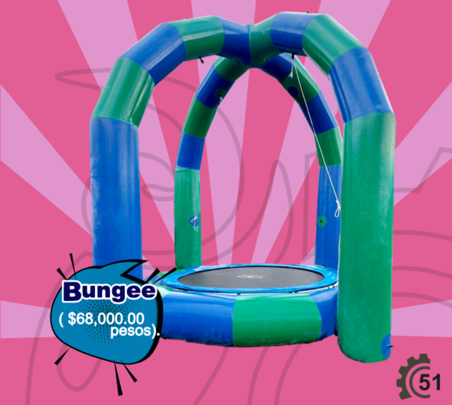 🎯 Bungee Inflable Termosellado - Termosellados MexBull