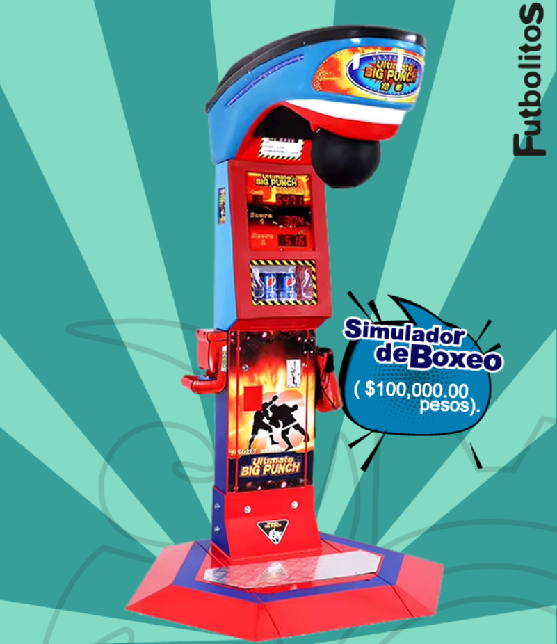 Simulador de Boxeo - Ultimate Big Punch - Futbolitos Y Más MexBull