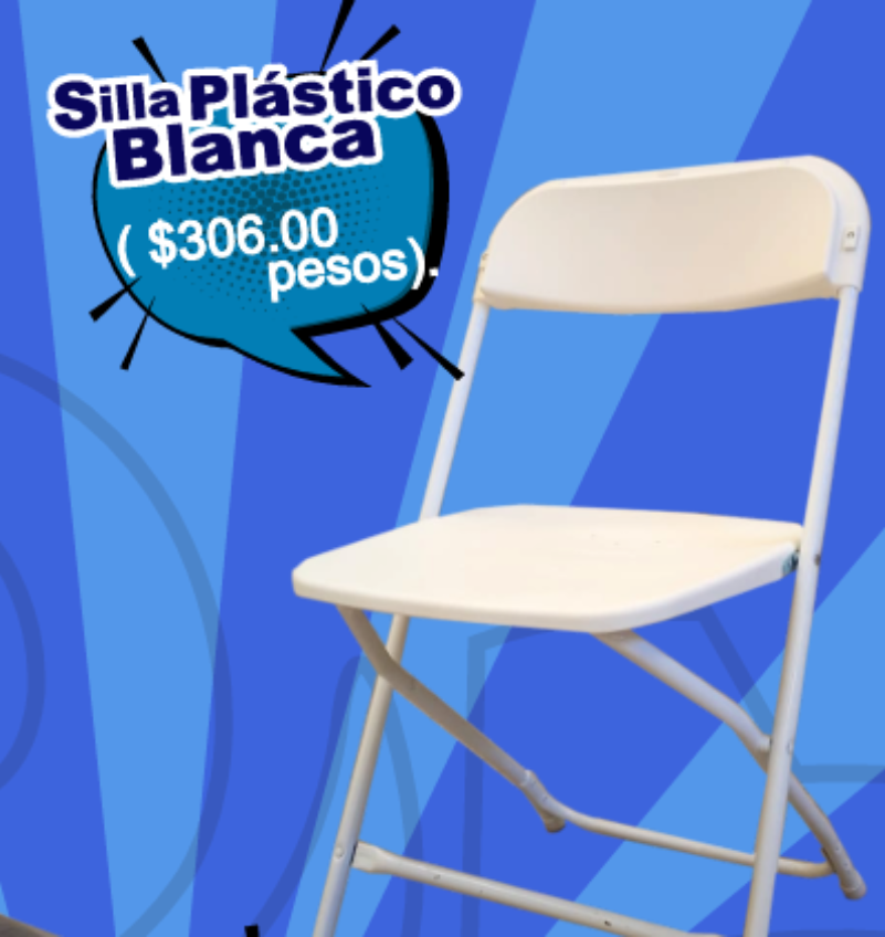 Silla Plástico Blanca